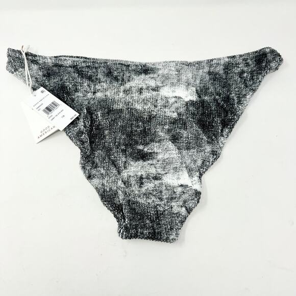 Good American WOMEN ALWAYS FITS GREY TIE DYE GOOD WAIST CHEEKY BOTTOM SIZE 4X/5X - Picture 4 of 4